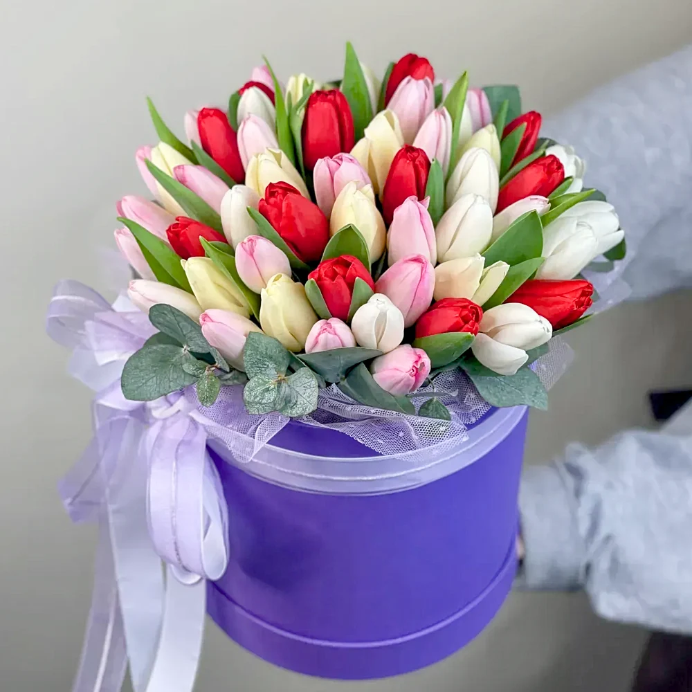 Цветы в коробке Пробуждение природы